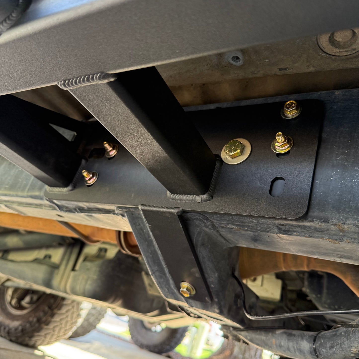 4th Gen 4Runner Rock Slider Bolt On Frame Mount Plate Set