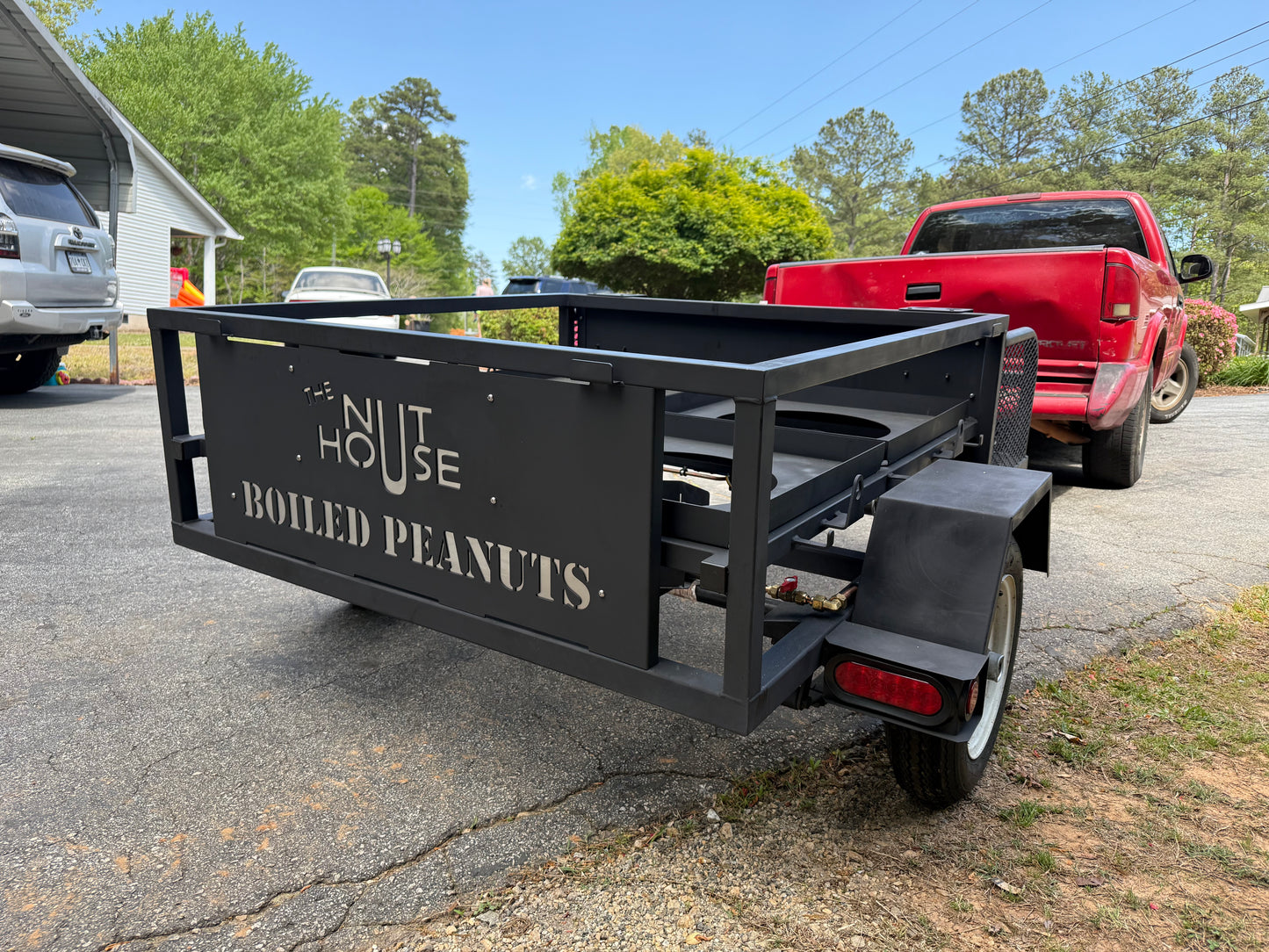 Custom Boiled Peanut Trailer