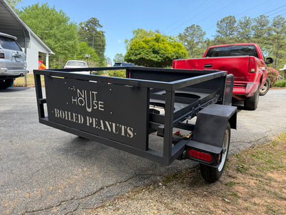 Custom Boiled Peanut Trailer