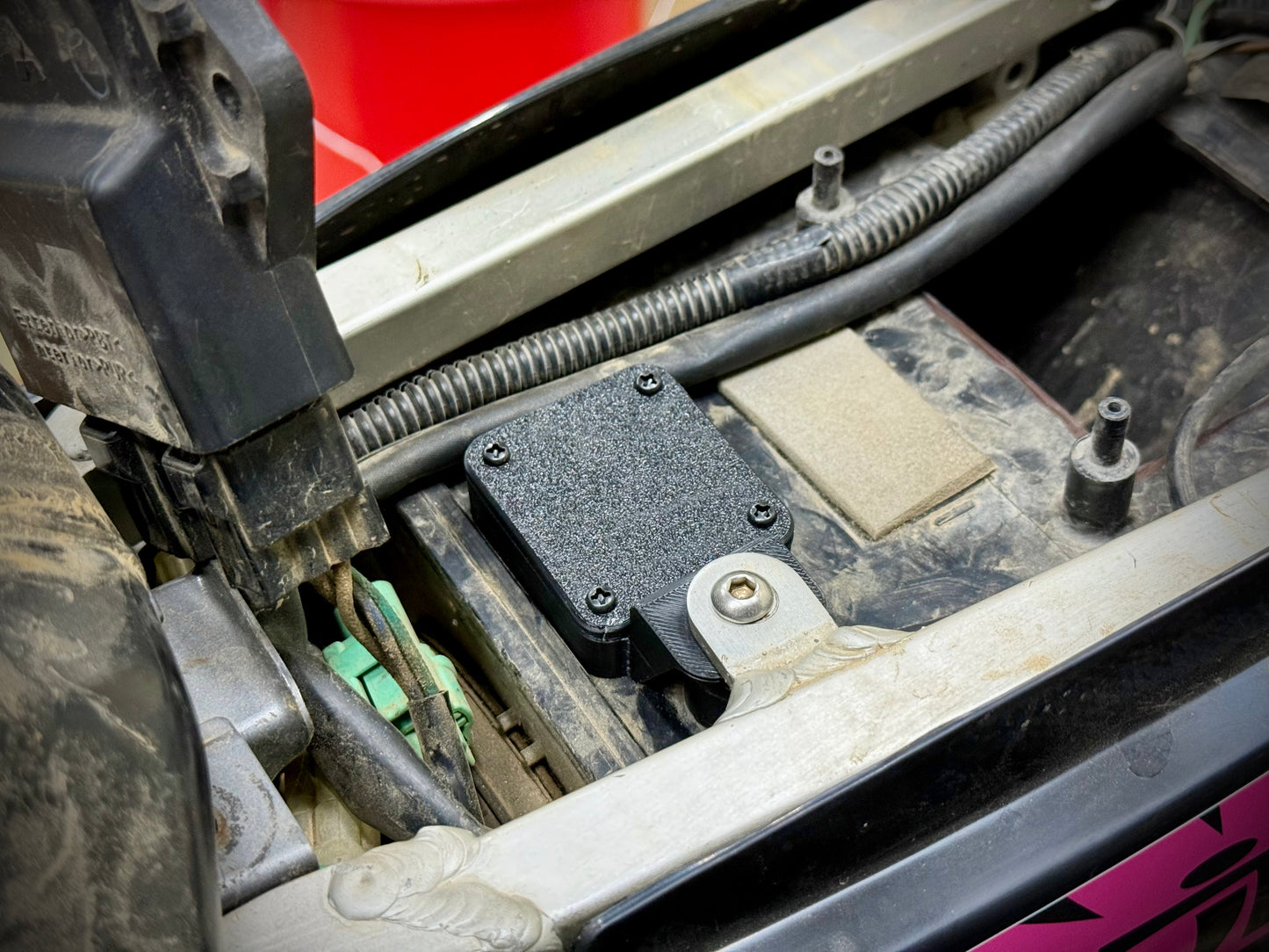 DRZ400 Apple Air Tag Mount