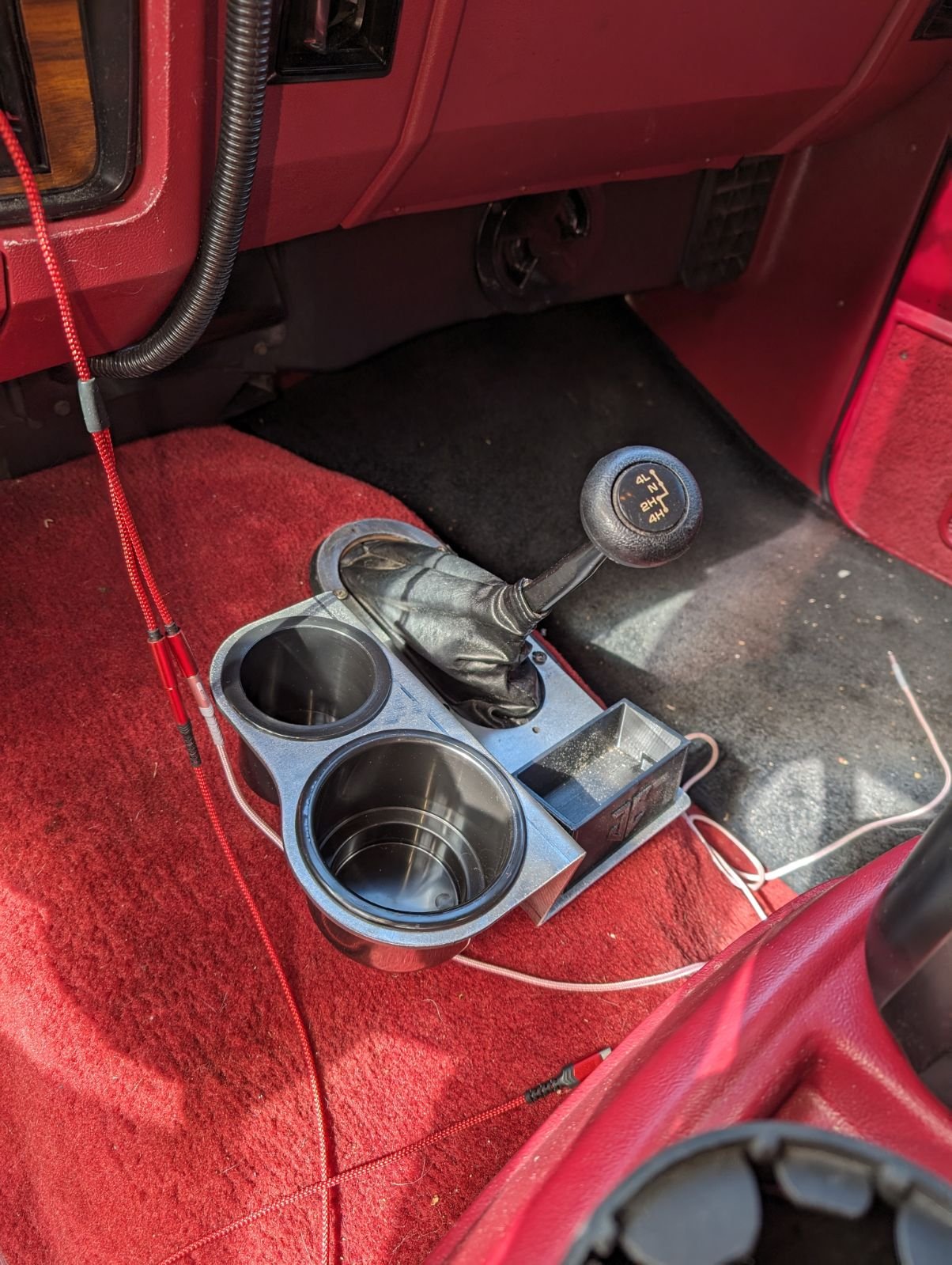 1st Gen Dodge Ram Shifter Mounted Cup Holder