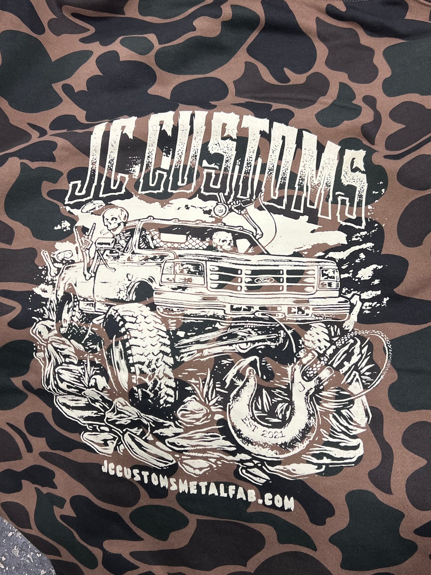 JC Customs OBS Duck Camo Hoodie