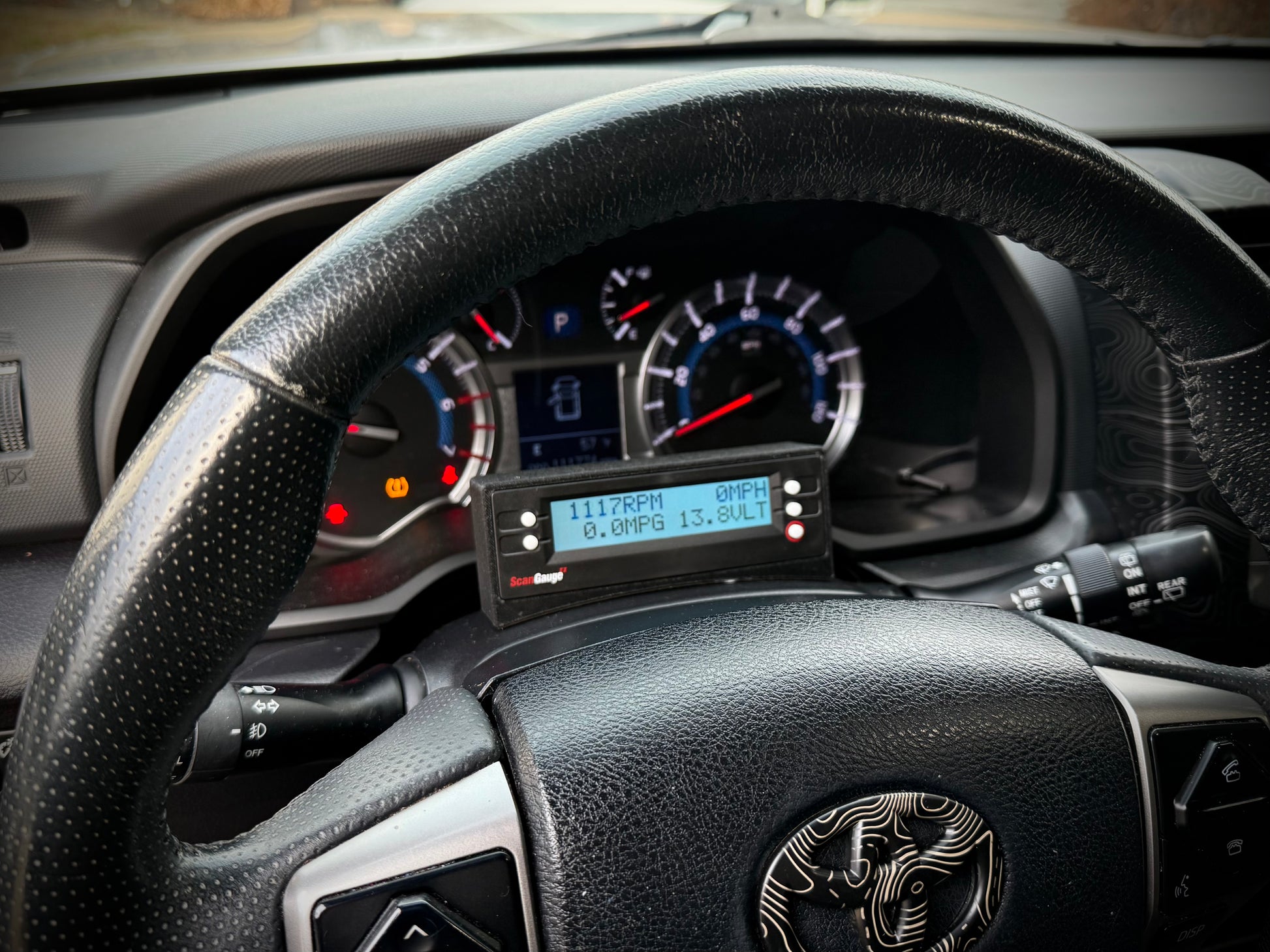 Toyota ScanGauge II Mount