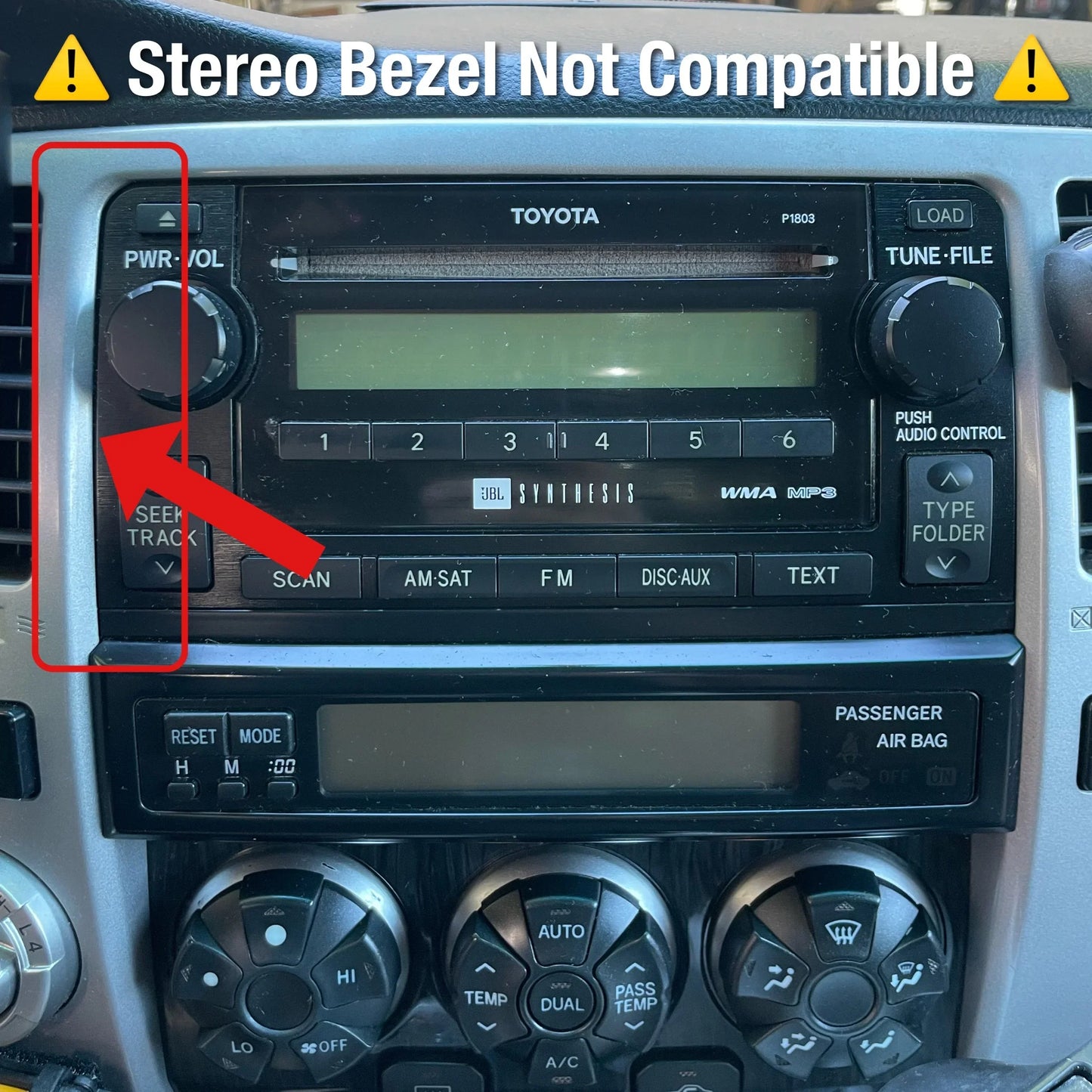 4th Gen 4Runner Accessory Dash Mount/Molle Panel