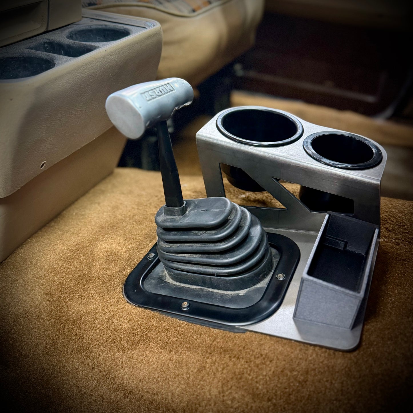 Chevy Squarebody Shifter Mounted Cup Holder