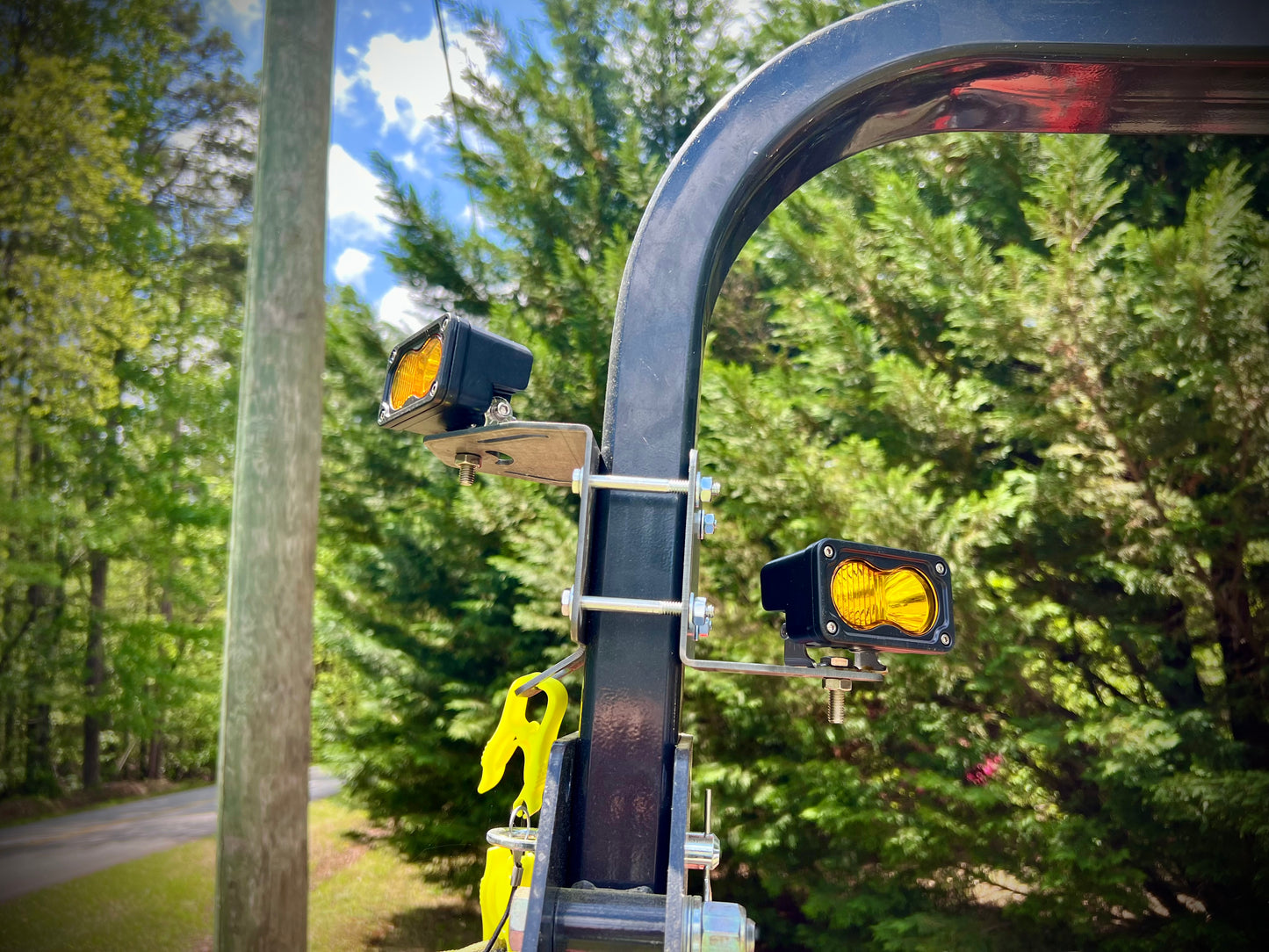Kioti ROPs Light Mount