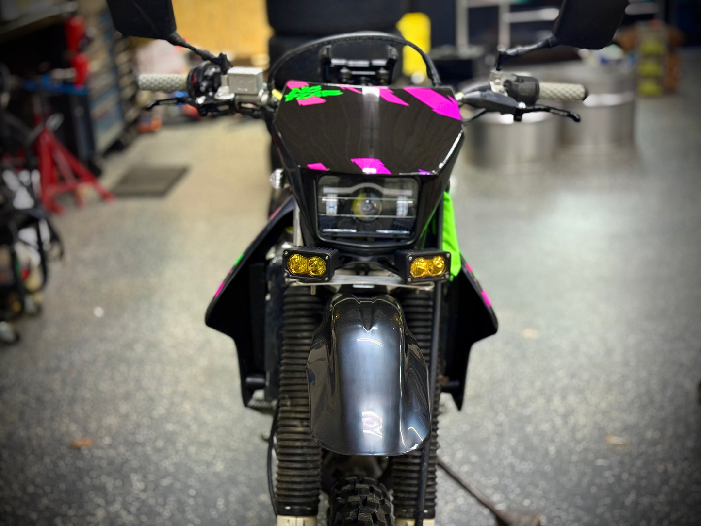 DRZ400 LED Pod Mount