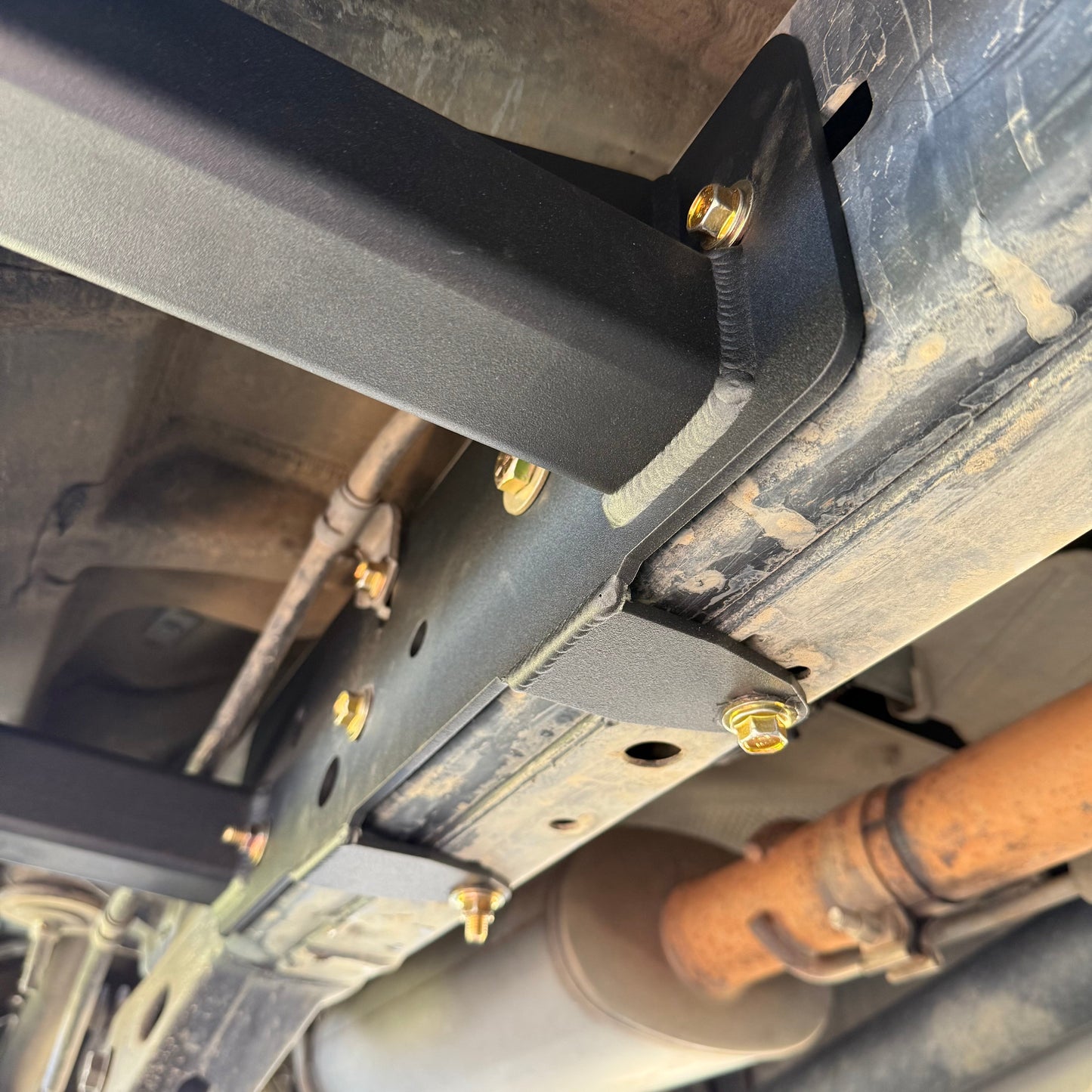 4th Gen 4Runner Rock Slider Bolt On Frame Mount Plate Set