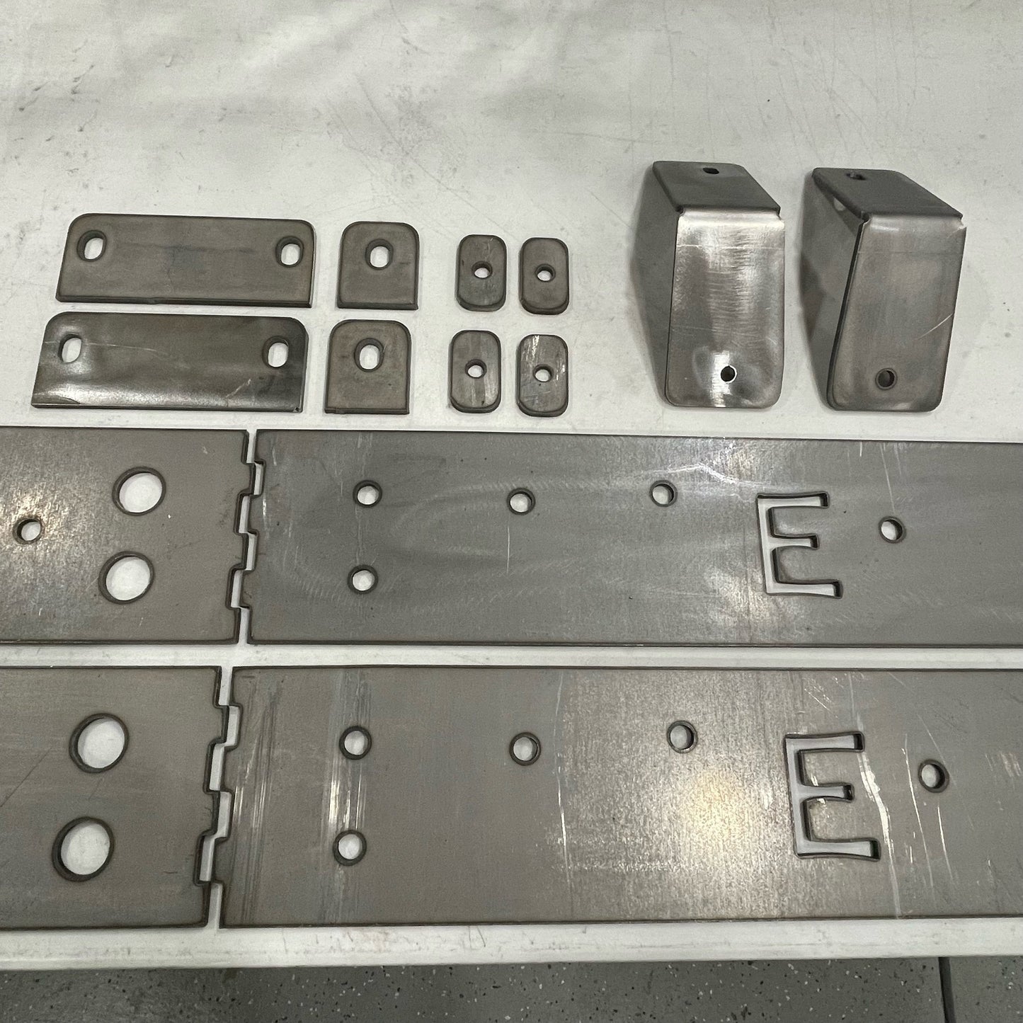 Toyota Tacoma Longbed Bolt on Rock Slider Frame Plate Kit