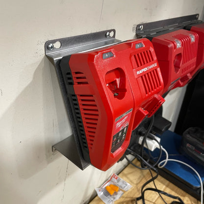 Milwaukee M18 M12 Rapid Battery Charger Wall Mount Plate 20°