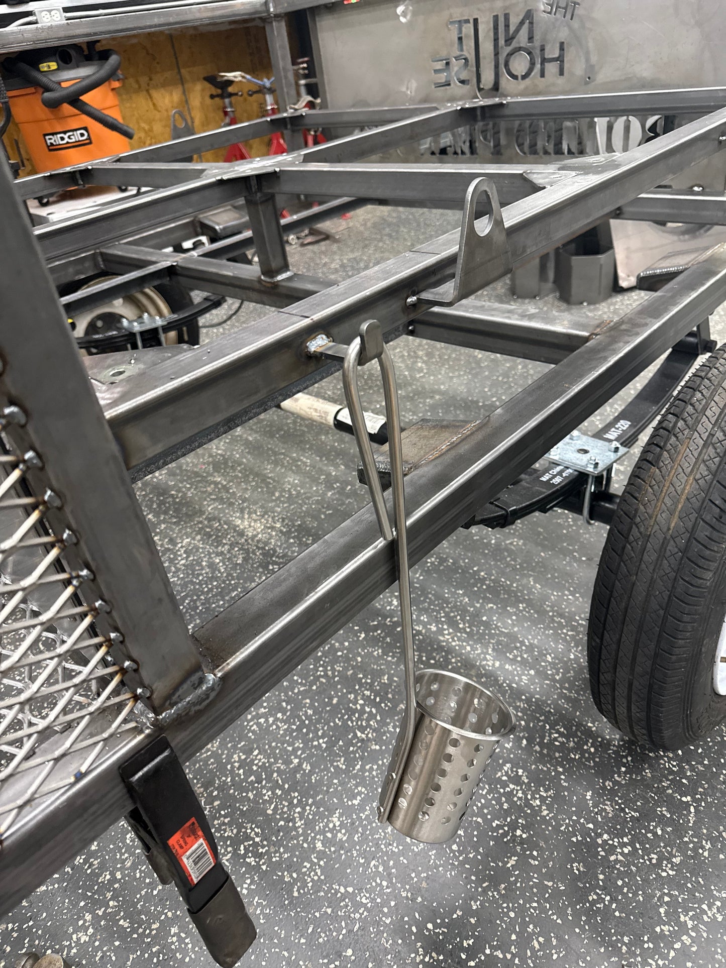 Custom Boiled Peanut Trailer