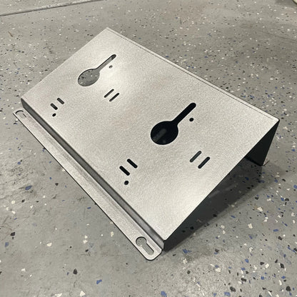 Rapid battery charger wall mount plate 20 degree angle