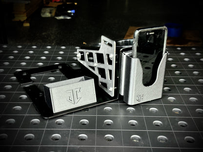 Shifter Mounted Cup Holder Phone Mount