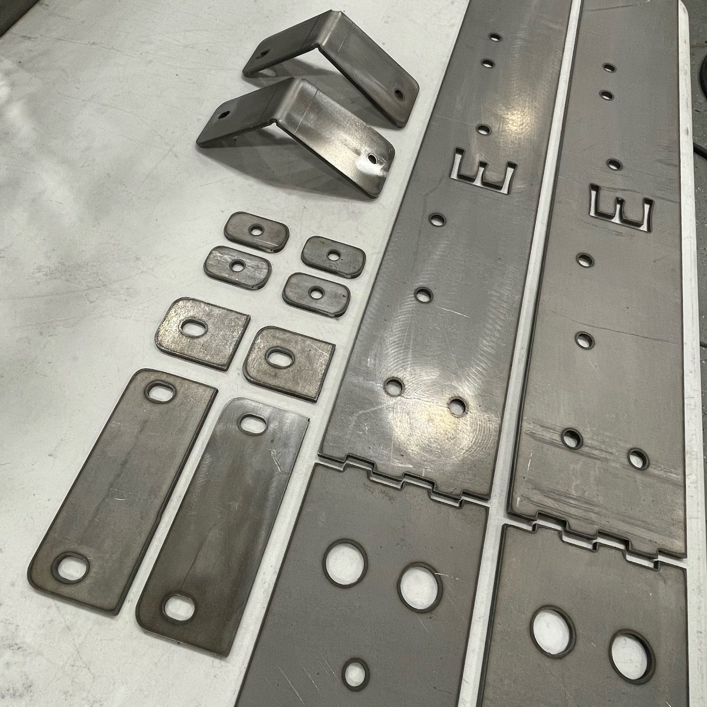 Toyota Tacoma Longbed Bolt on Rock Slider Frame Plate Kit