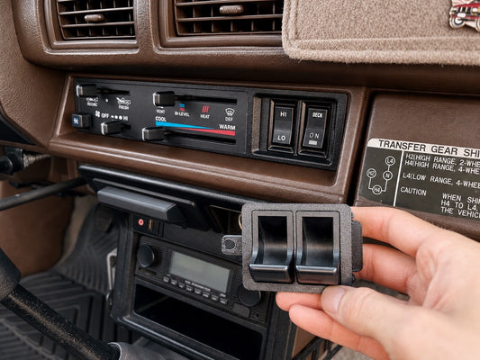 1984-1988 Toyota Pickup/4Runner Clock Switch Plate