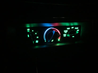 LED Retrofit Kit (Gauges + Climate ONLY) | '92 - '97 F-Series/Bronco