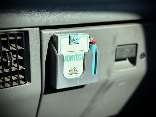 Cigarette Pack and Lighter Holder