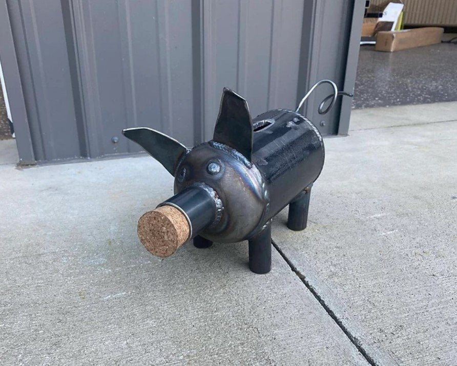 Rustic Piggy Bank