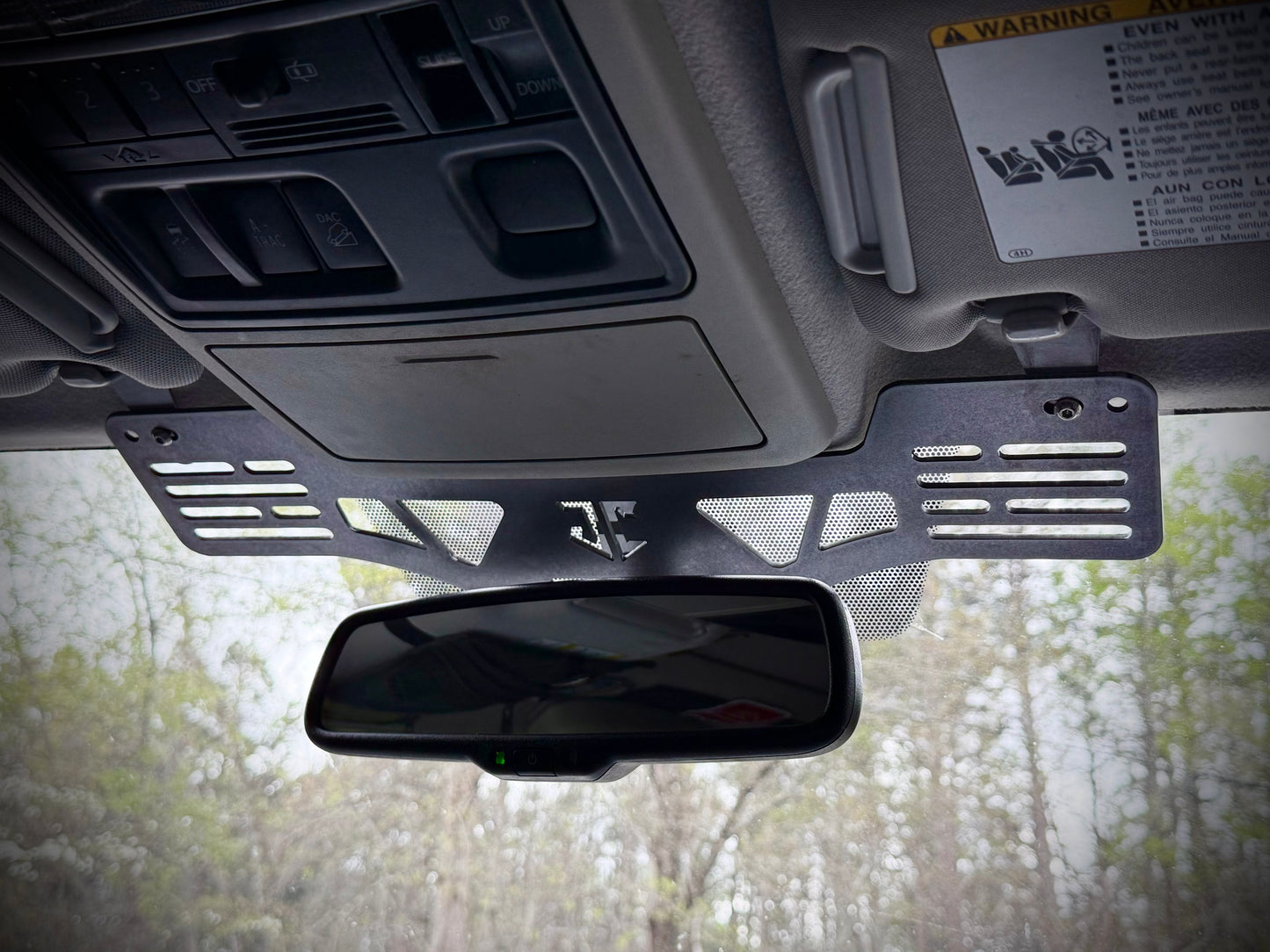 5th Gen 4Runner Rear View Mirror Molle Panel
