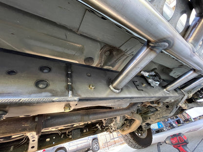 Toyota Tacoma Longbed Bolt on Rock Slider Frame Plate Kit