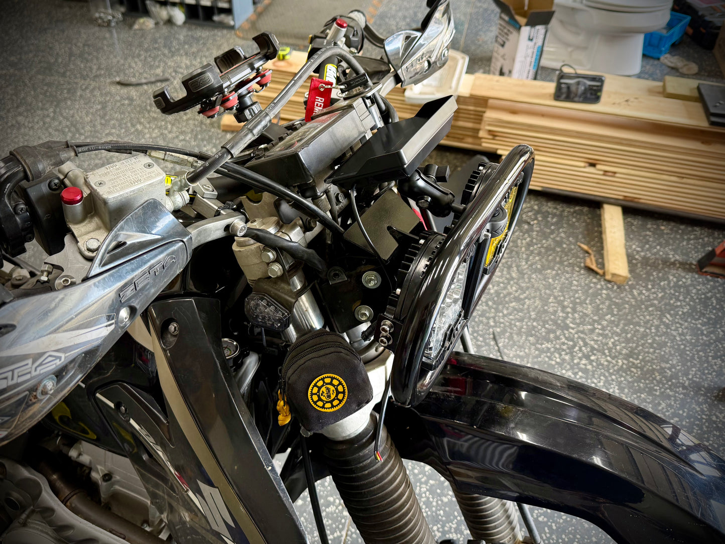 DRZ400 Headlight Hoop