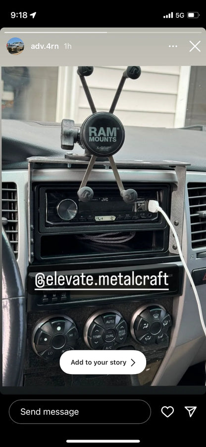 4th Gen 4Runner Accessory Dash Mount/Molle Panel