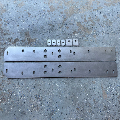 Toyota Tacoma Shortbed Bolt on Rock Slider Frame Plate Kit