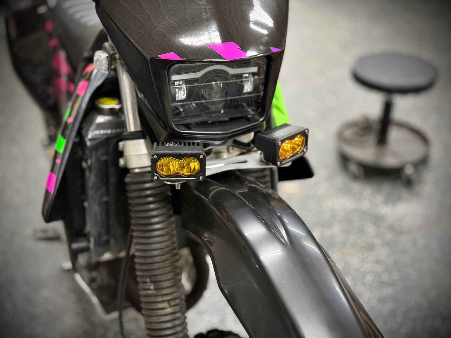 DRZ400 LED Pod Mount