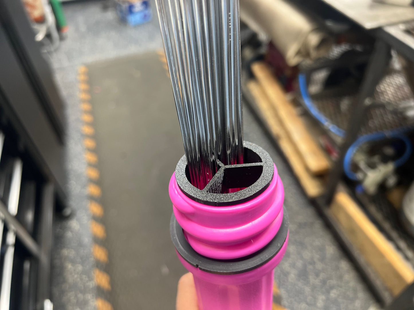 Tig Rod Storage Tube divider