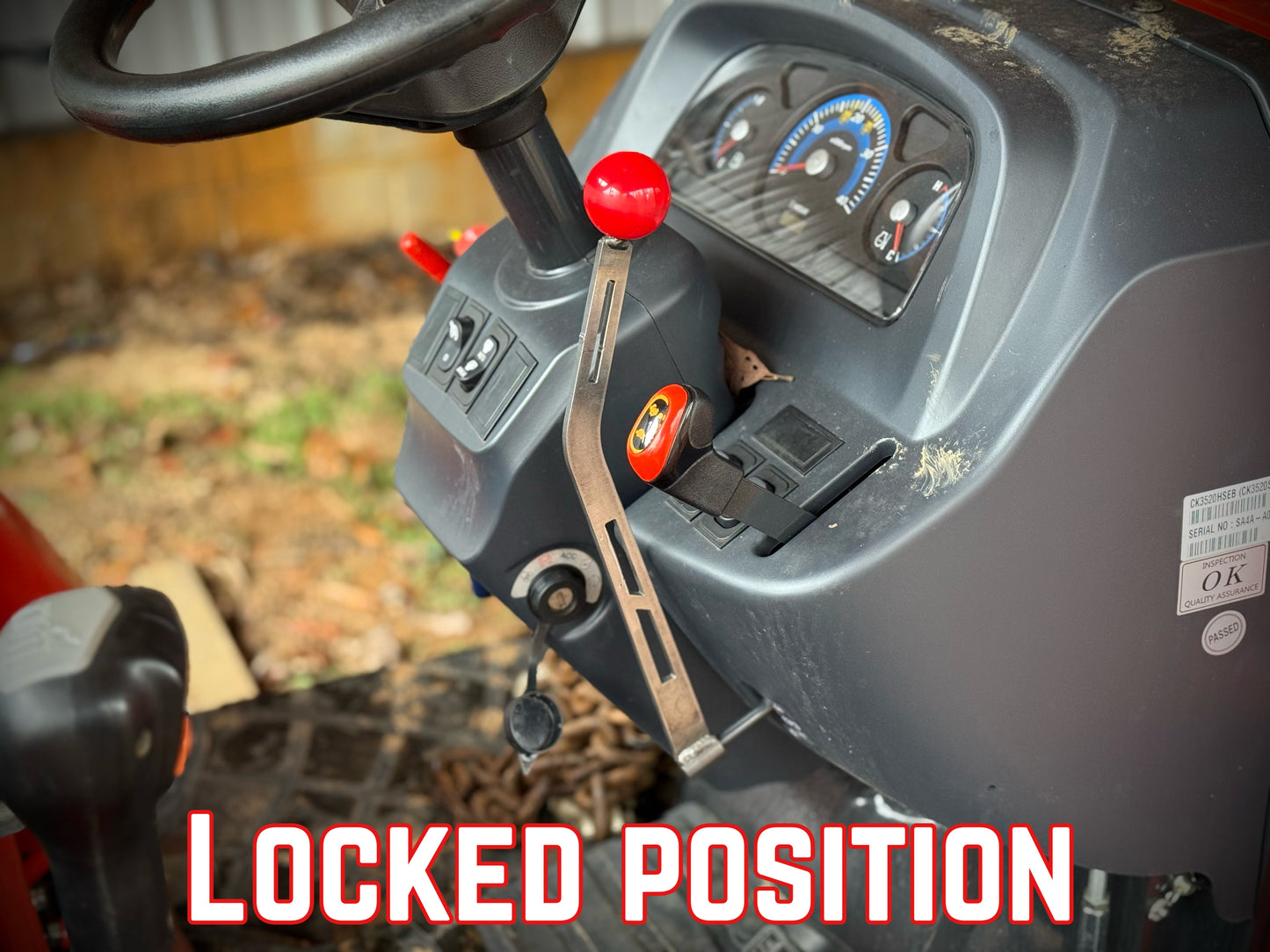 Kioti Tractor Parking Brake Extension