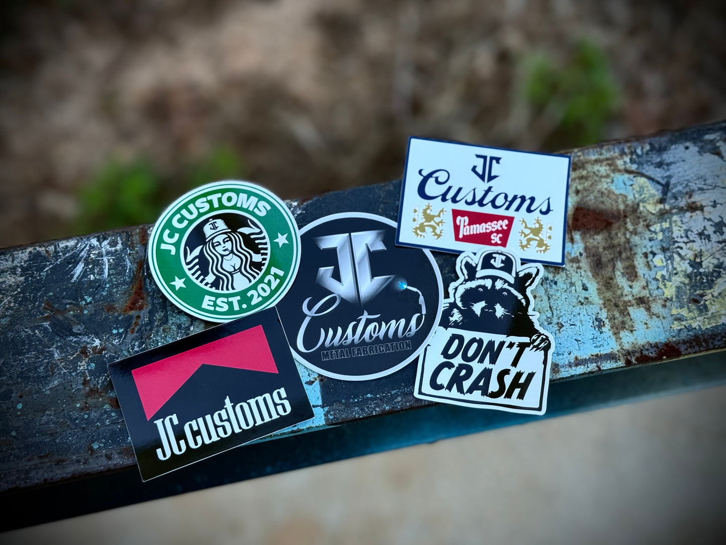 JC Customs Sticker Pack