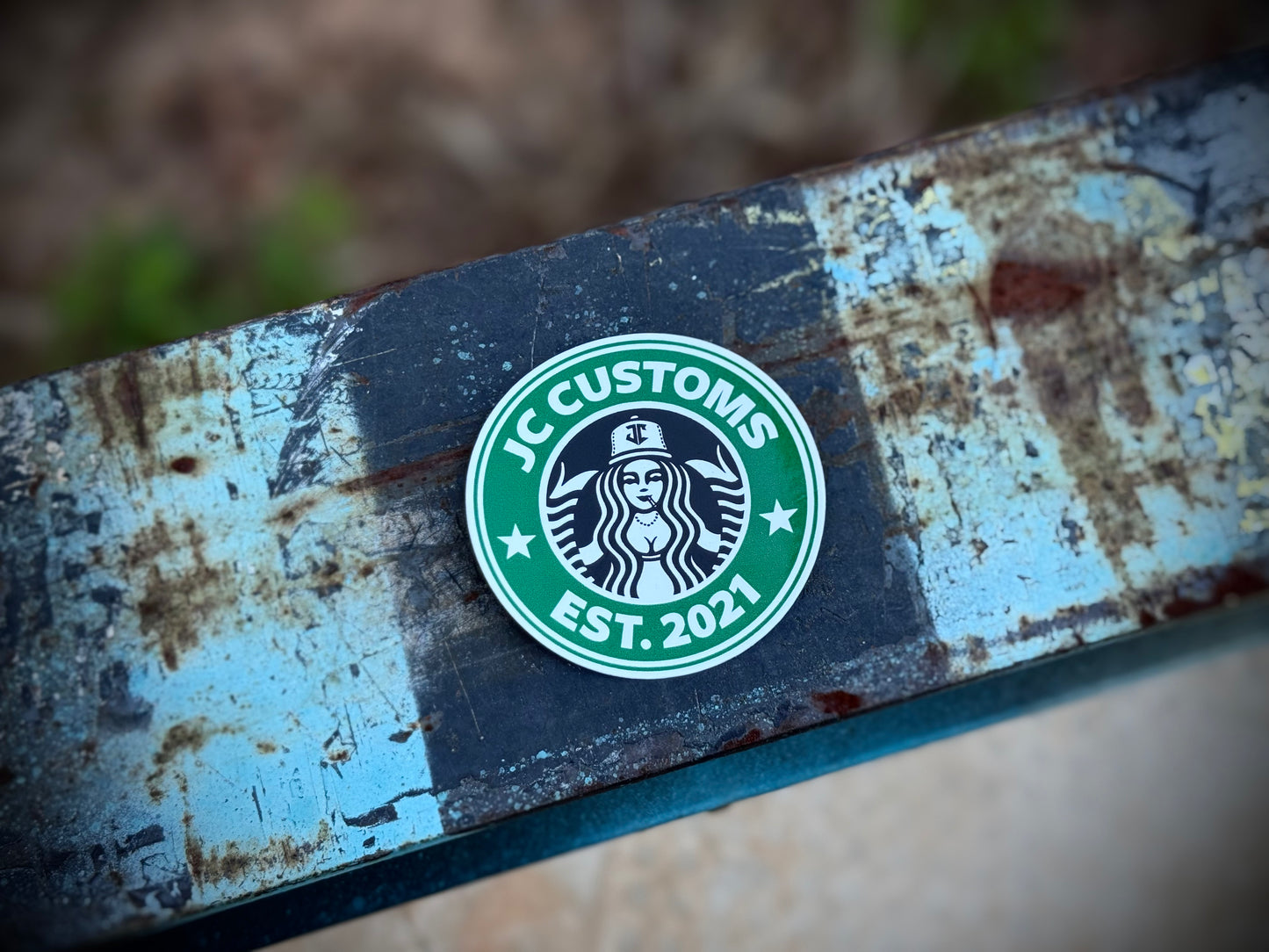JC Customs Sticker