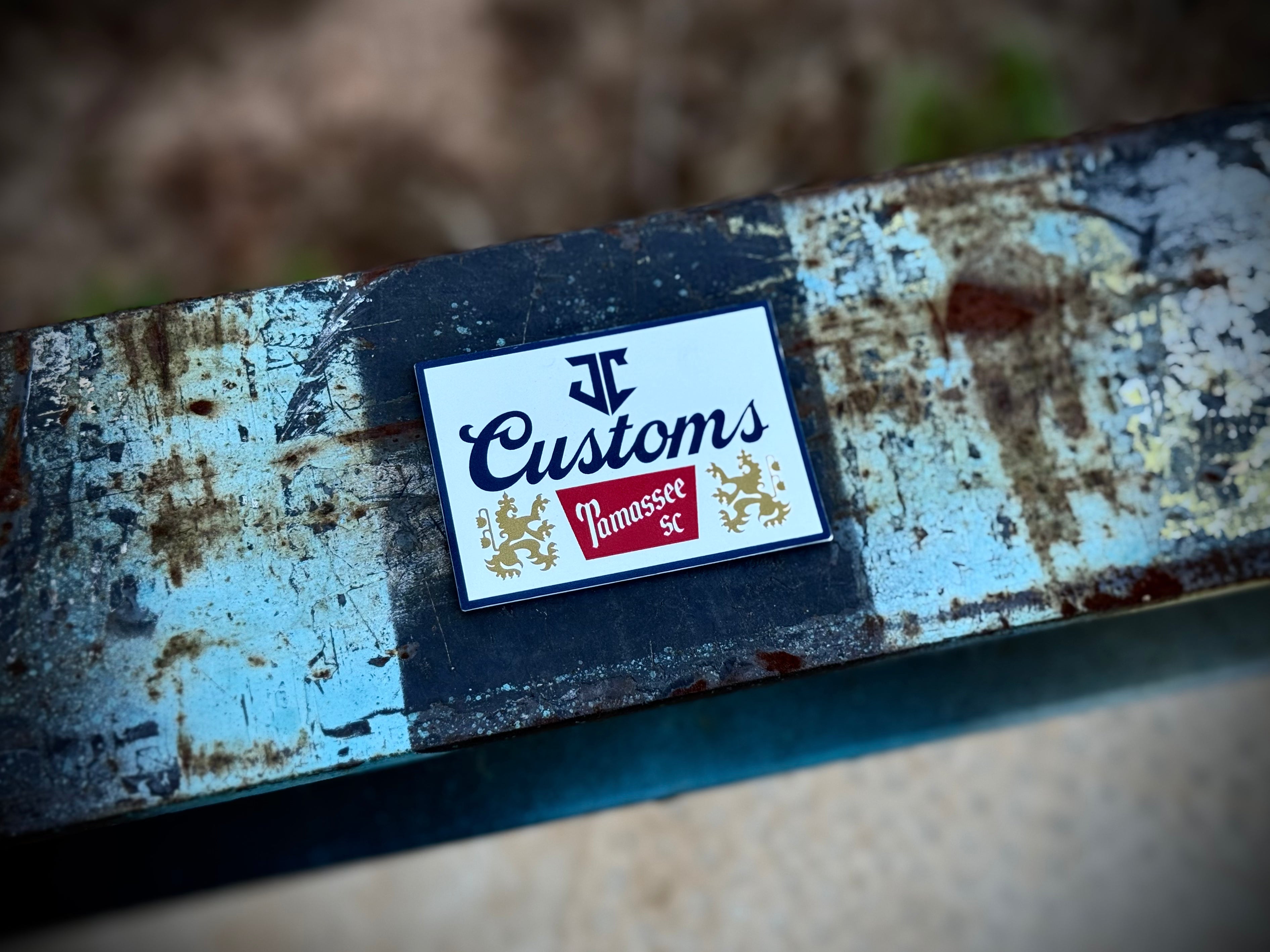 JC Customs Sticker