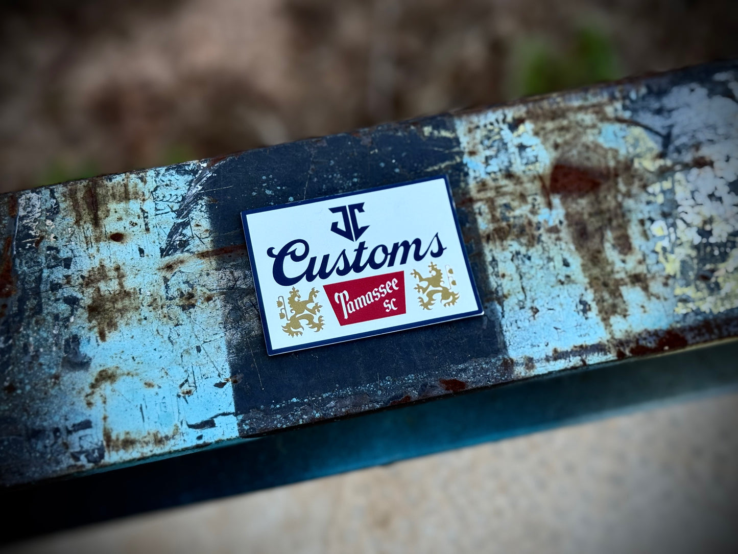 JC Customs Sticker