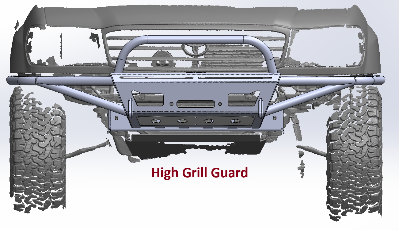 100 Series Land Cruiser Hybrid Front Bumper- DIY Kit