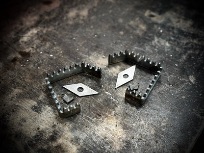 DRZ400 Weld-On Foot Peg Extension