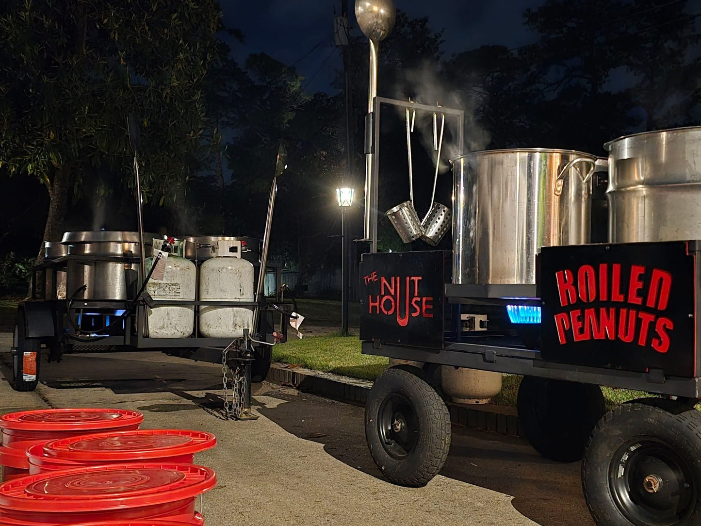 Custom Boiled Peanut Trailer