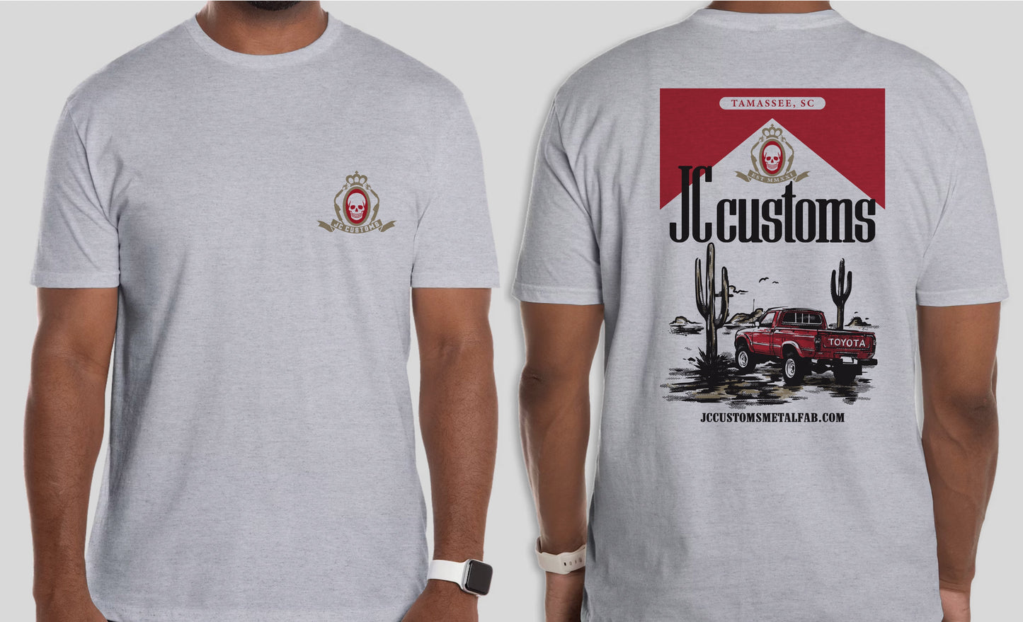 JC Customs Vintage Theme T-Shirt