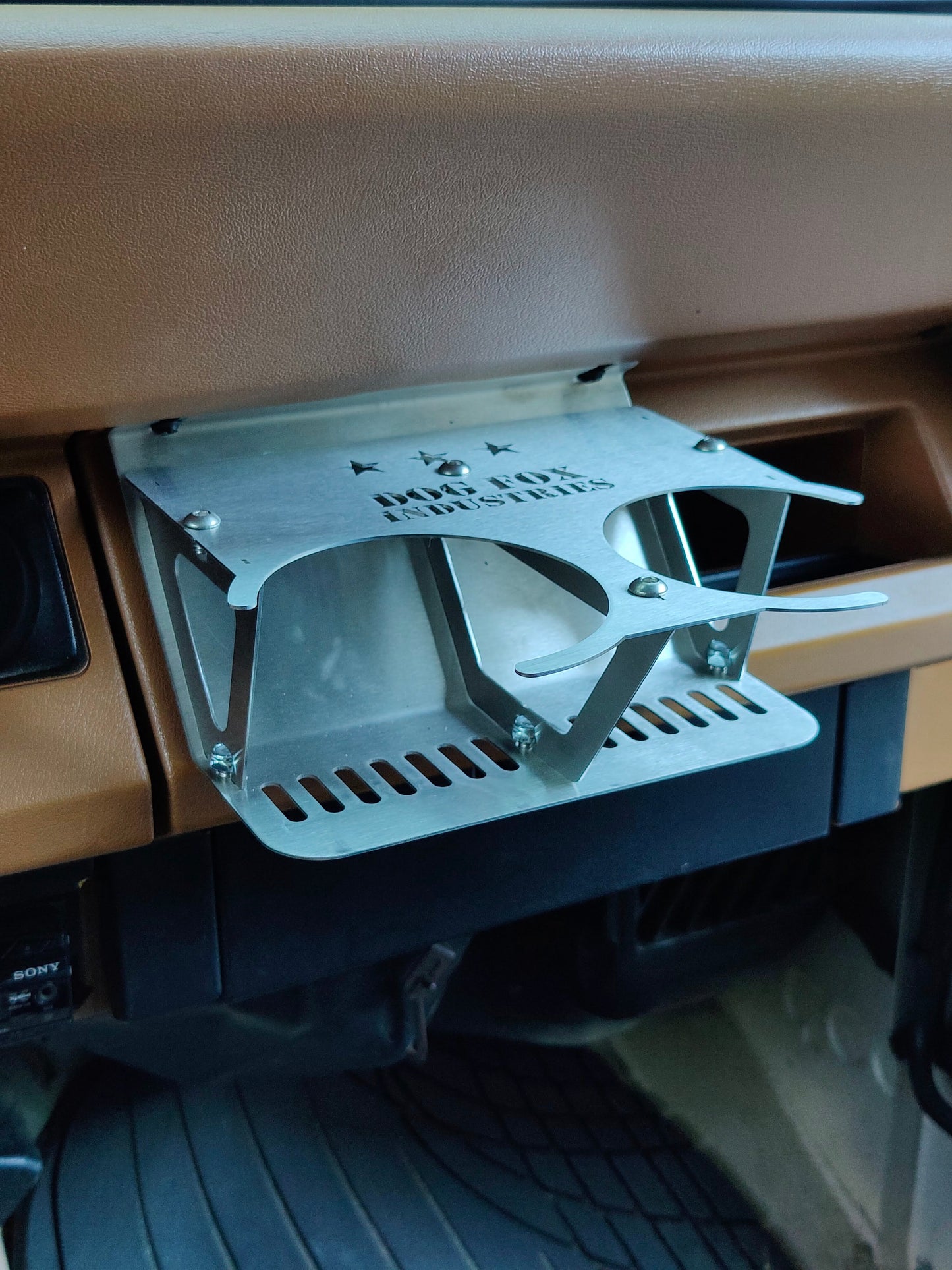 Double Cup Holder for Jeep Wrangler YJ