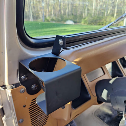 Dash Accessory Mount for Jeep Wrangler YJ, BLACK