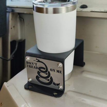 Don't Tread On Me Rear Cup Holder for Jeep Wrangler YJ