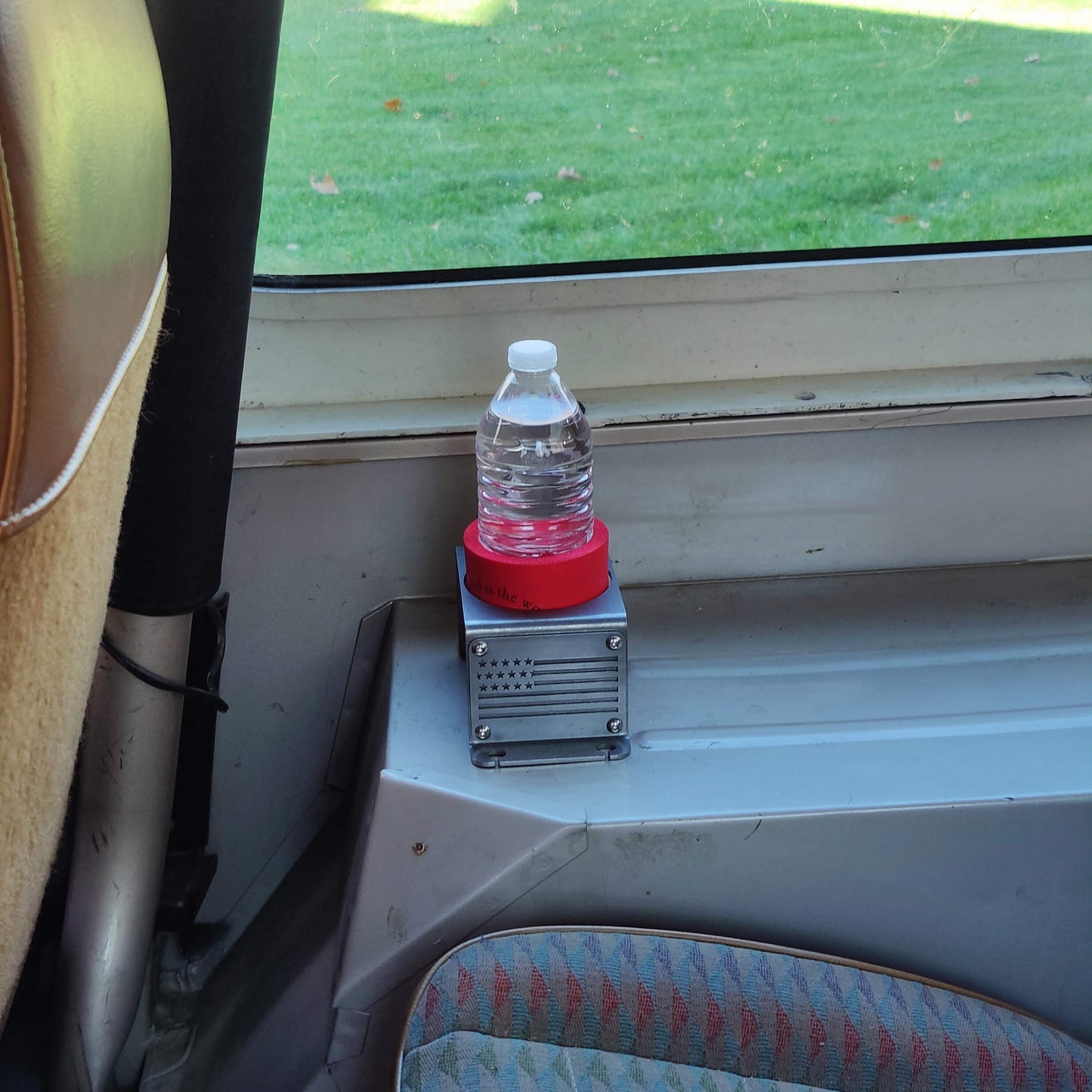 American Flag Rear Cup Holder for Jeep Wrangler YJ