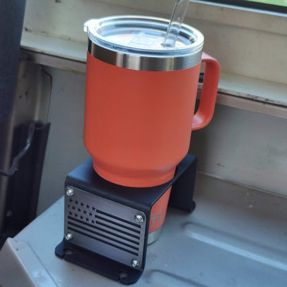 American Flag Rear Cup Holder for Jeep Wrangler YJ