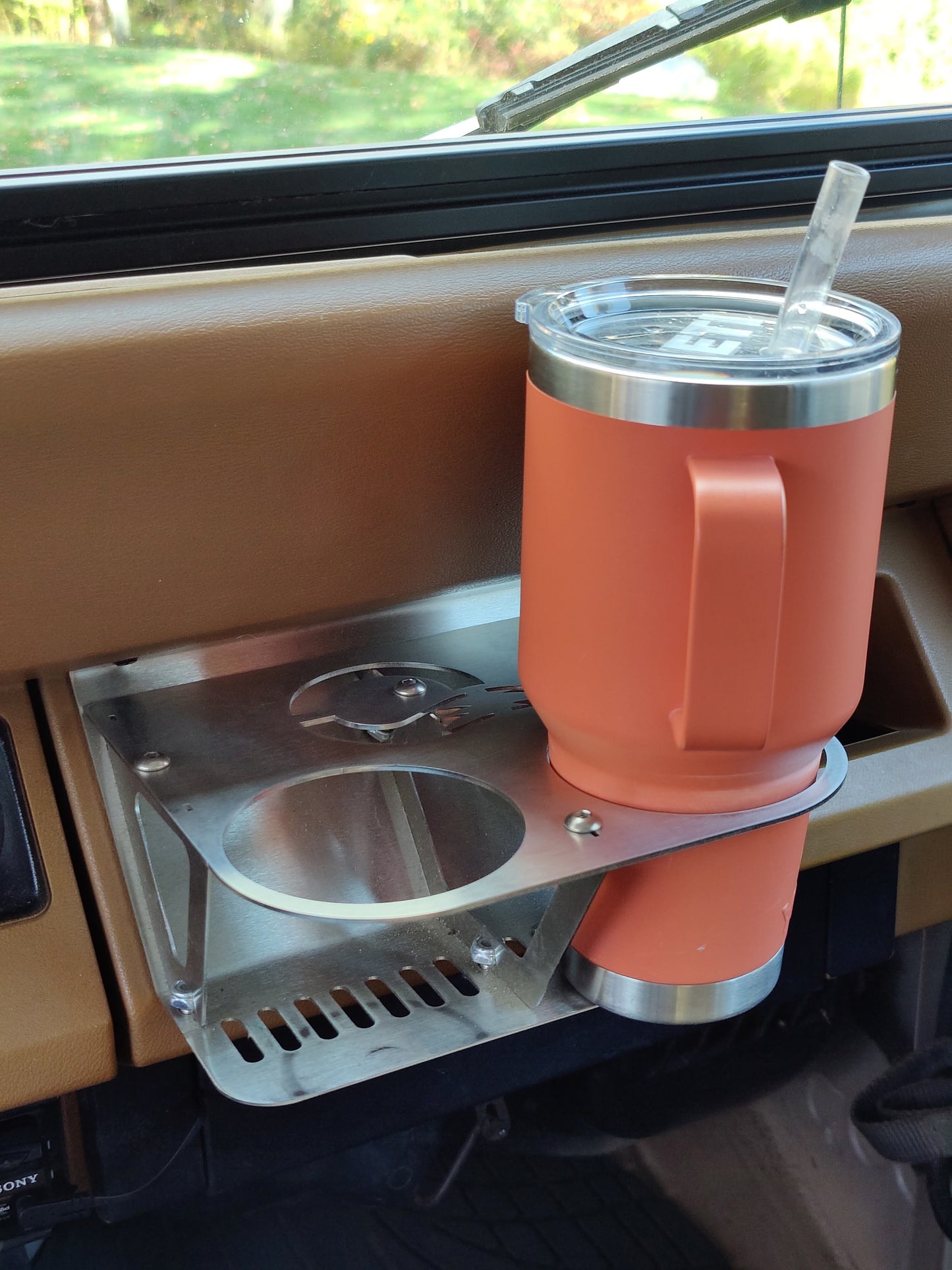 Double Cup Holder for Jeep Wrangler YJ
