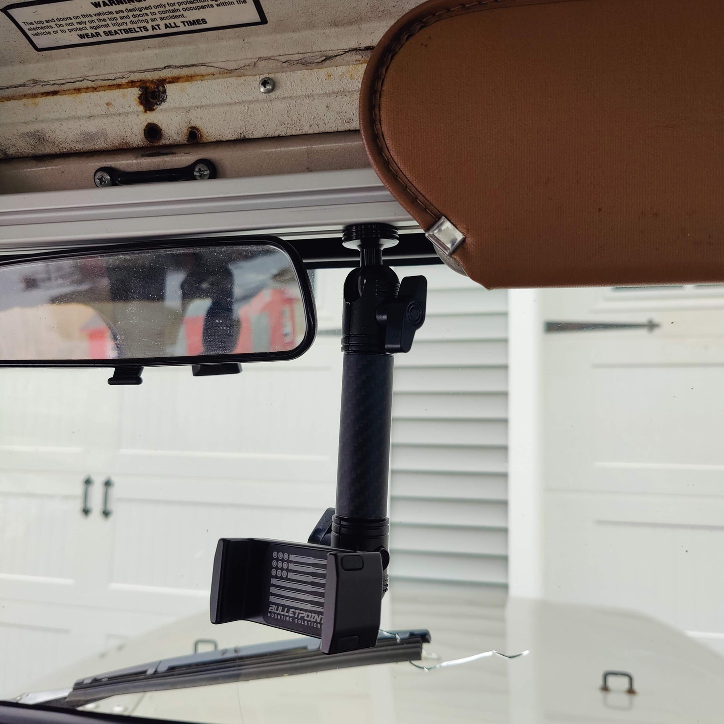 Windshield Accessory Mount for Jeep Wrangler YJ