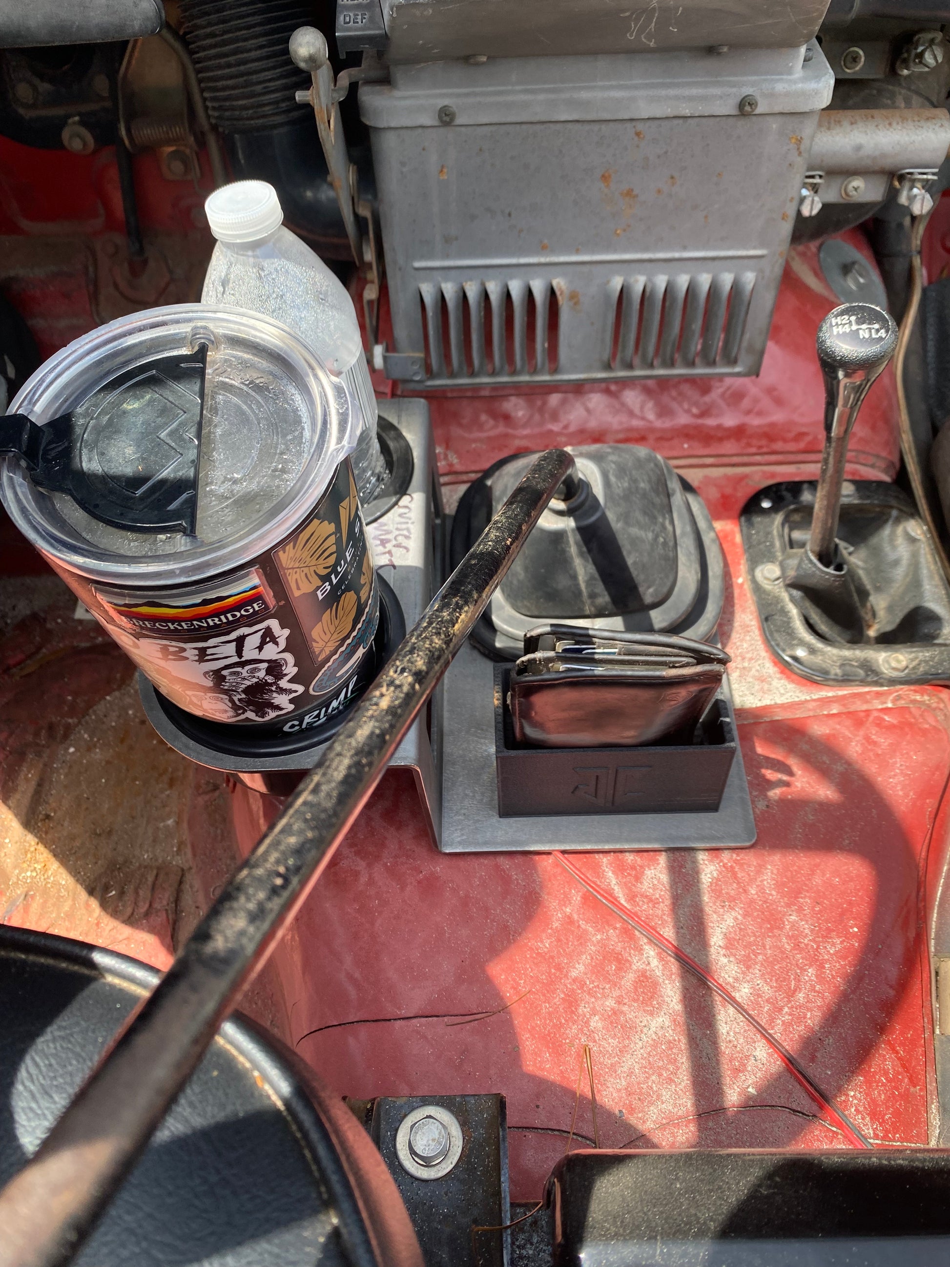 Toyota FJ40 Shifter Cup Holder
