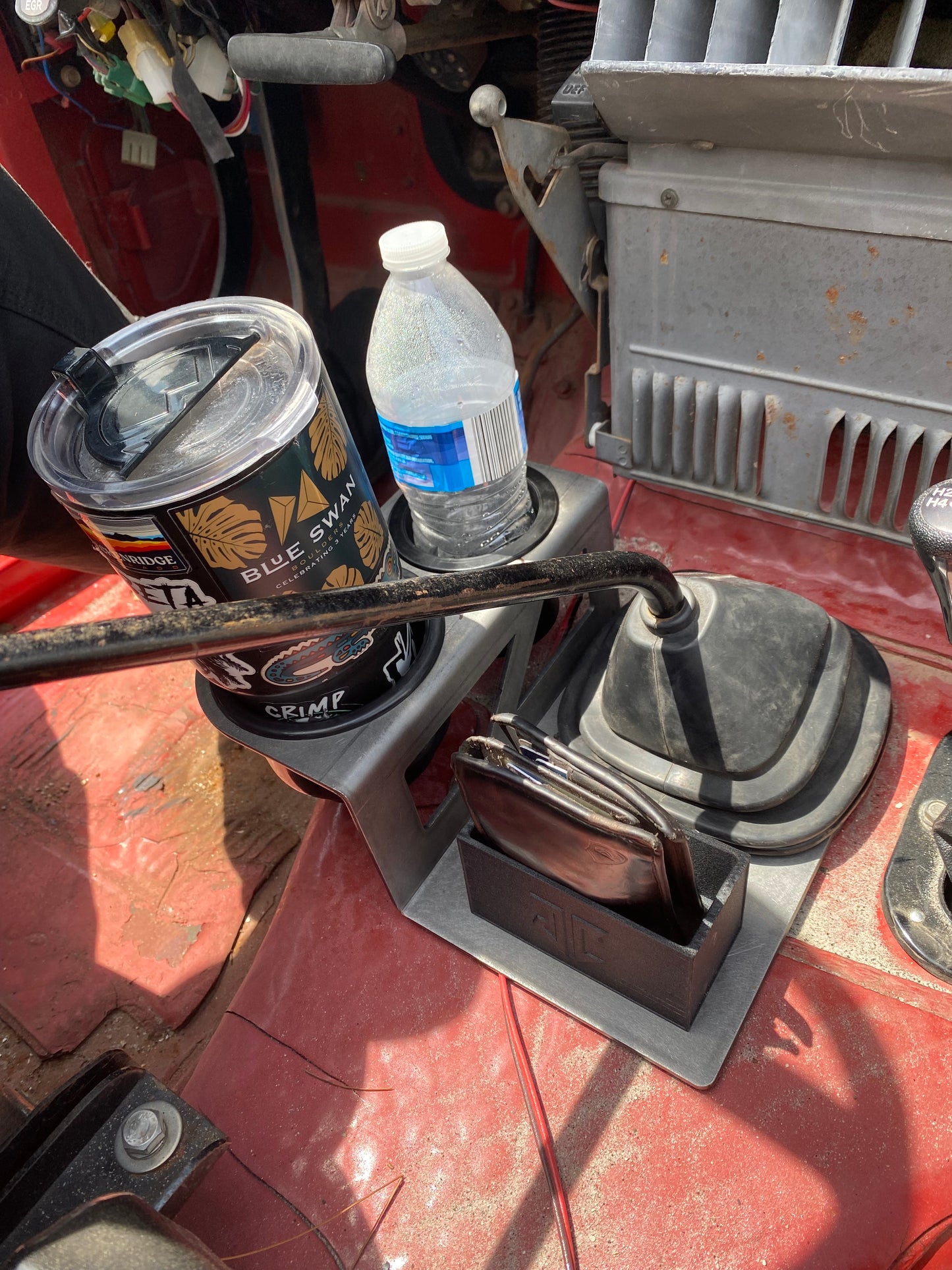 Toyota FJ40 Shifter Cup Holder
