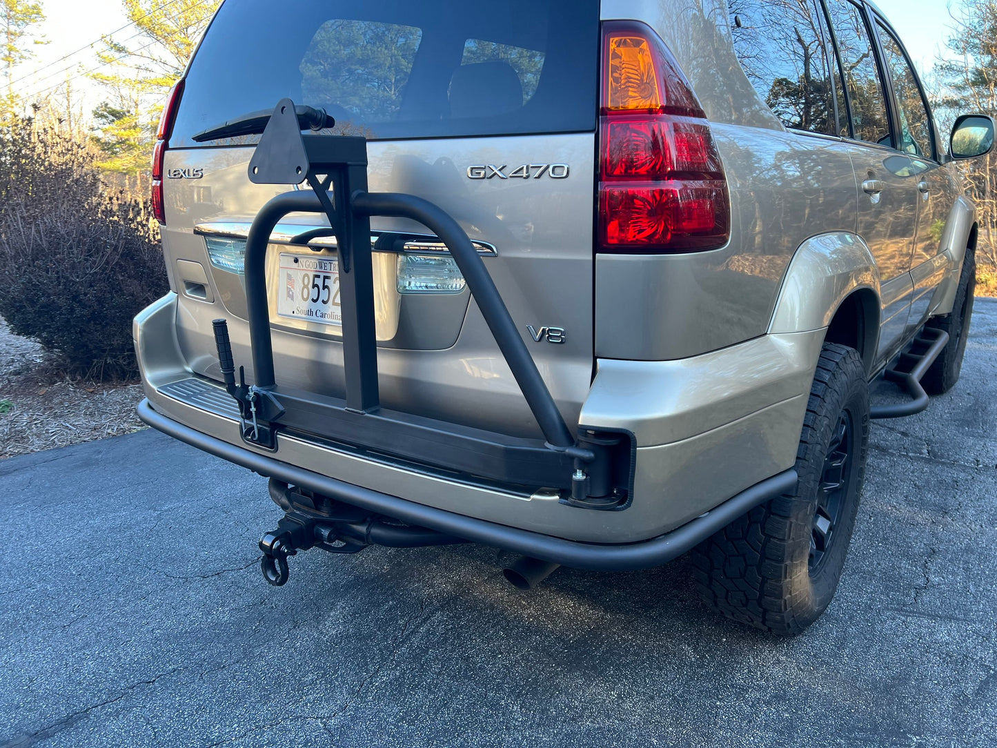 GX470 Rear Minimalist Rear Bumper WIY kit