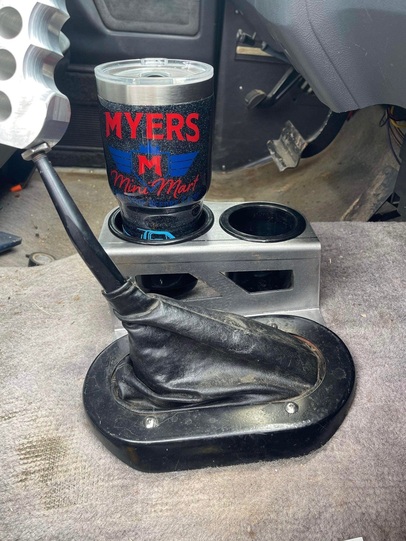 1st Gen Dodge Ram Shifter Mounted Cup Holder