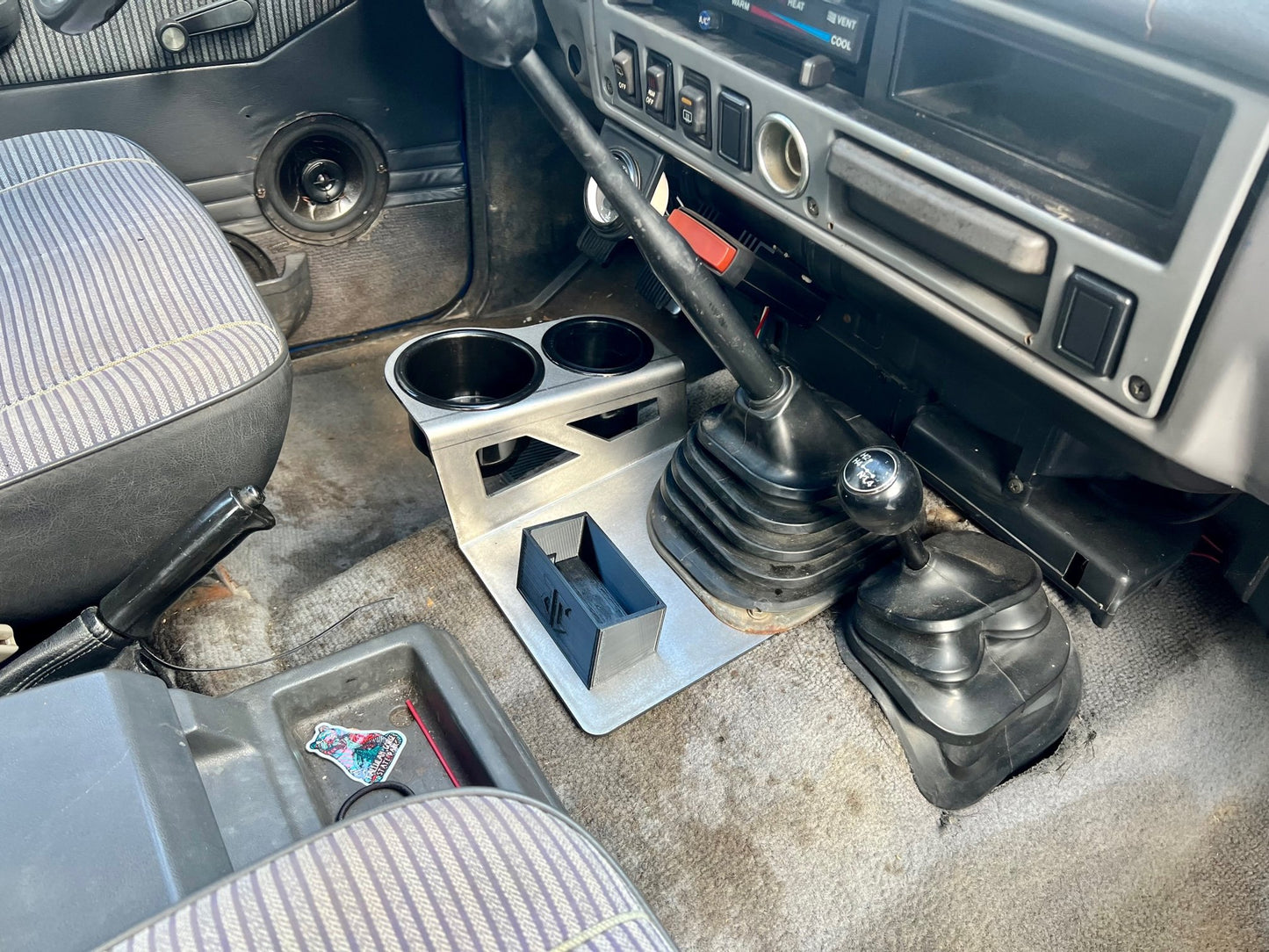 Toyota FJ60 Shifter Mounted Cup Holder